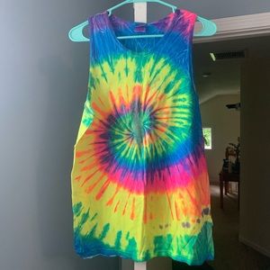 Tie dye tank top